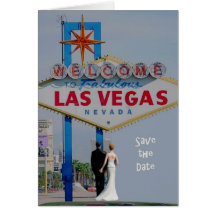 Save the Date B&G Las Vegas Karte