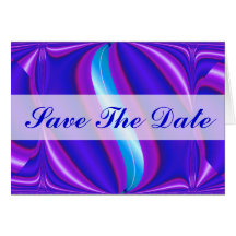 Save the Date helles Blau Karten