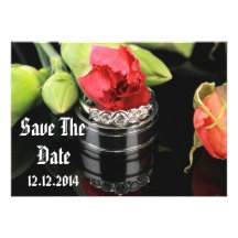 Save the Date Hochzeits-Ring Einladungen