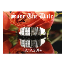 Save the Date Hochzeits-Ring Einladungen