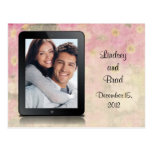 "Save the Date" iPad Postkarte