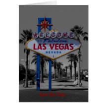 Save the Date Las- Vegaskarte