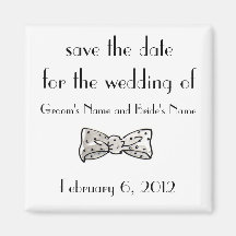 Save the Date Magnet