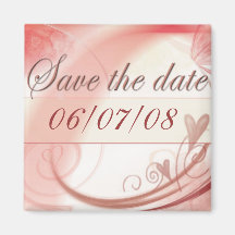 Save the Date Magnet - 06/07/08 besonders angefert Magnete