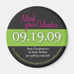 Save the Date Magnet Kühlschrankmagnet