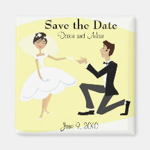 Save the Date Magnet Kühlschrankmagnet