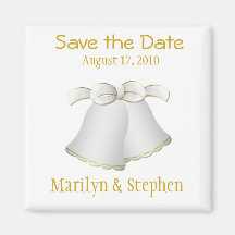 Save the Date Magnet Kühlschrankmagnete