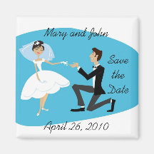 Save the Date Magnet Magnete
