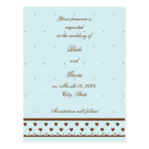 Save the Date Postkarte postkarten