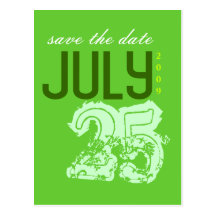 Save the Date Postkarte