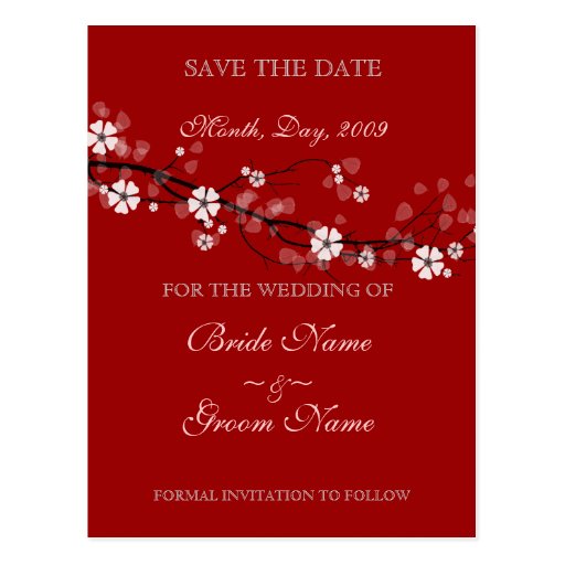 Save the Date Postkarten