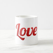 Save the Date rote Wedding Liebe Kaffeehaferl