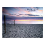 Save the Date Strand-Sonnenuntergang-Postkarte