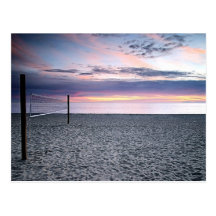 Save the Date Strand-Sonnenuntergang-Postkarte