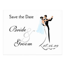 Save the Date Wedding Einladungs-Postkarte