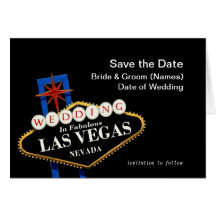 "Save the Date" Wedding in fabelhafter Las- Vegask