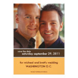 Save the Date Wedding Mitteilungen {Farbblock} Einladung