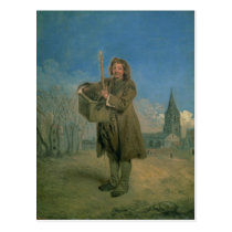 Savoyard mit einem Murmeltier, 1715-16 postkarten