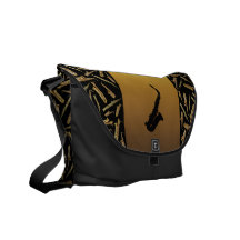 Saxophon-nullbote-Tasche Kurier Tasche
