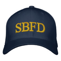 SBFD HUT BESTICKTE KAPPE