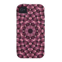 Scaled Kaleidoscope Design Vibe iPhone 4 Case