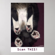 Scannen Sie DIESES! Plakat/Druck