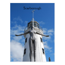 Scarborough-Leuchtturm Postkarten