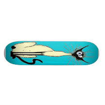 scaredy Katzen-Skateboard Bedruckte Skateboarddecks