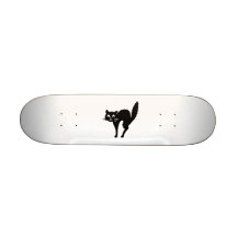 Scaredy Katzen-Skateboard Personalisiertes Deck