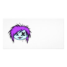 Scene Zombie Photo Greeting Card