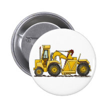Schaber-Schmutz-Urheber-Bagger-Bau-Stifte Anstecknadelbuttons