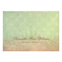 Schäbige Prinzessin Invitations Einladungskarte