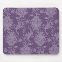 Schäbiges lila strukturiertes Mit Blumenmousepad