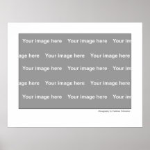 Schablone Plakat