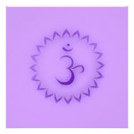 "Schablonen" Krone Chakra - Sahasrara Individuelle Ankündigungskarte