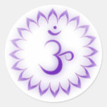 "Schablonen" Krone Chakra - Sahasrara Sticker