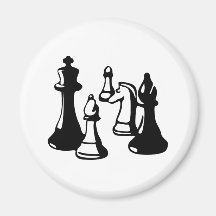 Schach Kühlschrankmagnet