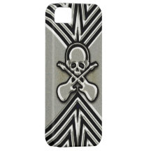 Schädel, Gitarren und Kopfhörer iPhone 5 Hüllen