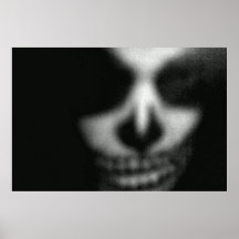 Schädel-Plakat