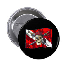Schädel-Sammlung durch DiversDen Anstecknadelbutton