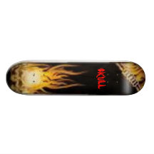 Schädel Skateboard Deck