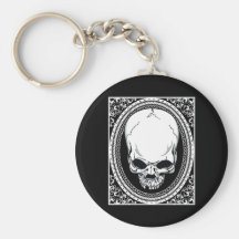 Schädel ~ Skeleton Schädel-gotisches Schwarzes Schlüsselband