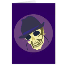 Schädel Totenkopf skull Hut hat Karten