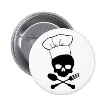 Schädel u. Knochen-Koch Anstecknadelbutton