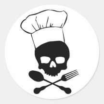 Schädel u. Knochen-Koch Sticker