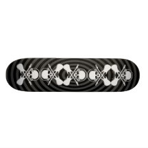 SCHÄDEL UND GITARREN SKATEBOARDDECK