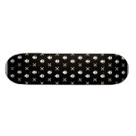 Schädel- und Knochenmuster Skateboards Bedruckte Skateboarddecks