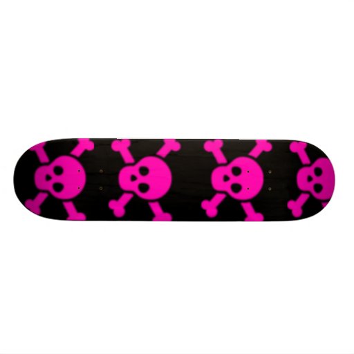 Schädelbrett Bedrucktes Skateboard