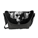 Schädelkopfhörer-Botetasche Kuriertaschen