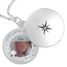 Schaf-Baby-Foto-Halskette